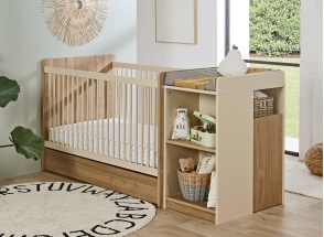 Lit bébé combiné évolutif 70x140 ANTON - 2