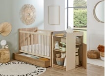 Lit bébé combiné évolutif 70x140 ANTON - 3