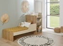 Lit enfant 70x140 ANTON Bois/Sable - 1