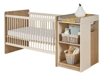 Lit bébé combiné évolutif 70x140 ANTON - 6