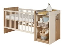 Lit bébé combiné évolutif 70x140 ANTON - 7