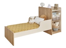 Lit enfant 70x140 ANTON Bois/Sable - 3