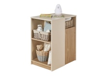 Meuble à langer avec rangement - 1