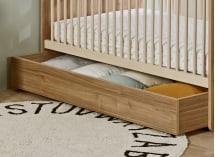 Tiroir de rangement pour lit bébé évolutif ANTON - 1