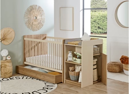 Tiroir de rangement pour lit bébé évolutif ANTON - 2