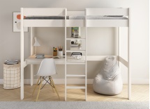 Lit mezzanine avec bureau CALVI - 4