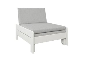 CALVI Convertible Armchair - White