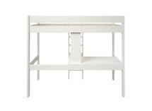 Lit mezzanine avec bureau 90x200 et fauteuil convertible CALVI - 6