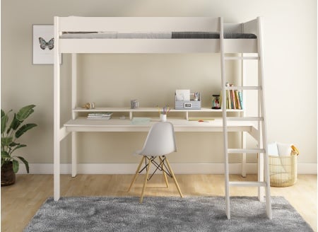 Lit mezzanine avec bureau 90x200 SOHO - 2