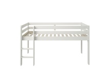 Lit mi-hauteur avec rangement 90x200 JADE - 4
