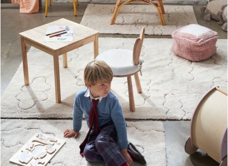 Tapis rectangulaire en coton CLOUDS - 2