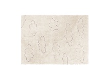 Tapis rectangulaire en coton CLOUDS - 3