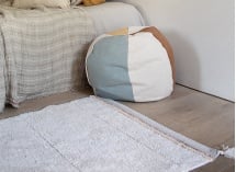 Tapis rectangulaire en coton naturel BLOOM - 2
