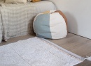 Tapis rectangulaire en coton naturel BLOOM - 2