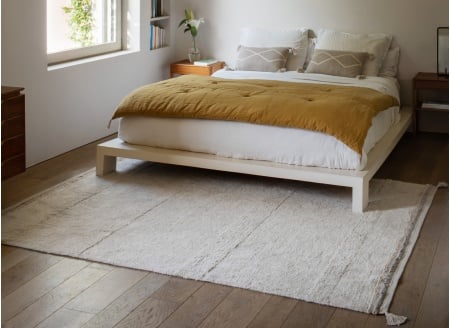 Tapis rectangulaire lavable en coton BLOOM - 1