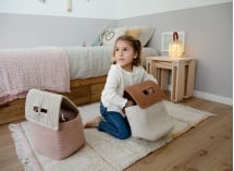 Tapis en coton 90x130 VINTAGE NUDE - 2