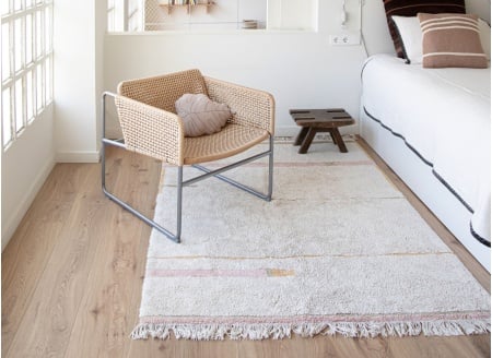 Tapis en coton 140x200 et 200x300 VINTAGE NUDE - 1