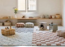 Tapis en coton Bleu KITCHEN TILES - 3
