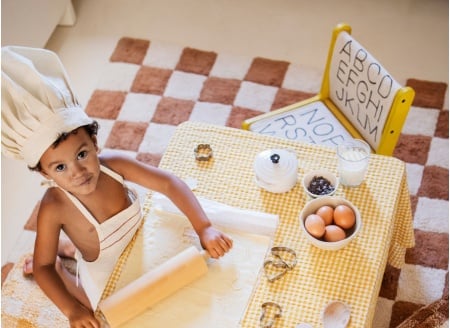 Tapis en coton Marron KITCHEN TILES - 2