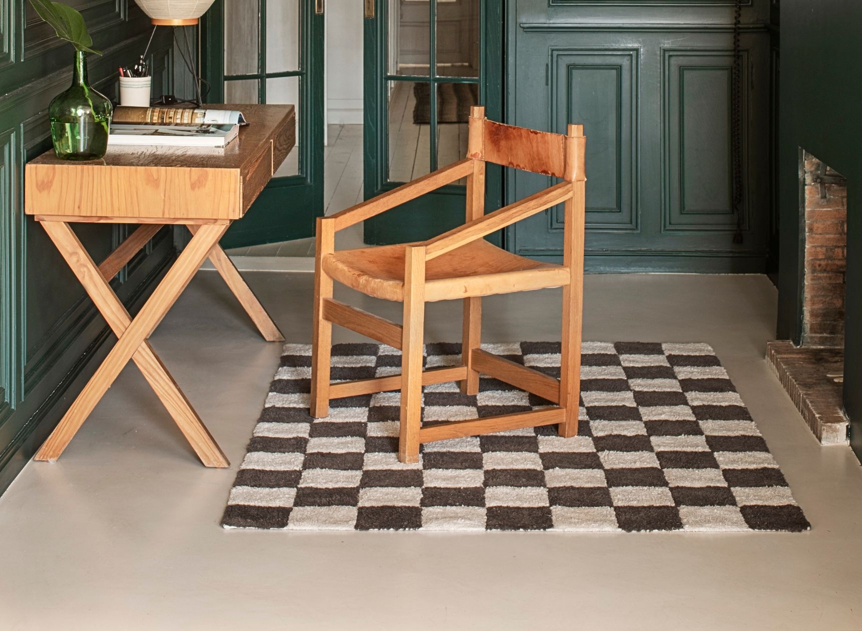 Tapis en coton Ardoise KITCHEN TILES - 1