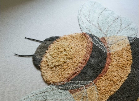 Tapis enfant en coton abeille BEE - 2