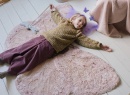 Tapis enfant en coton papillon BABY BUTTERFLY - 3