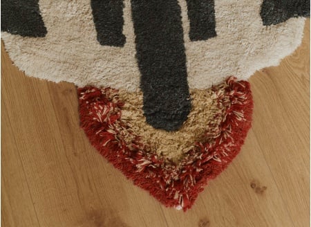 Tapis enfant en coton fusée ROCKET - 2