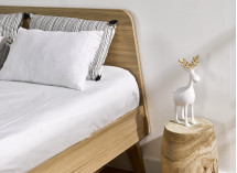 Lit double 160x200 en Chêne LOKI Nateo Concept - 2