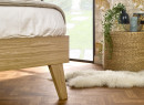 Lit double 160x200 en Chêne LOKI Nateo Concept - 3