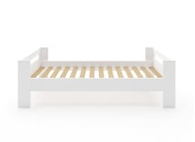 Lit superposé séparable 90x190 LUKA Blanc & Chêne - 7