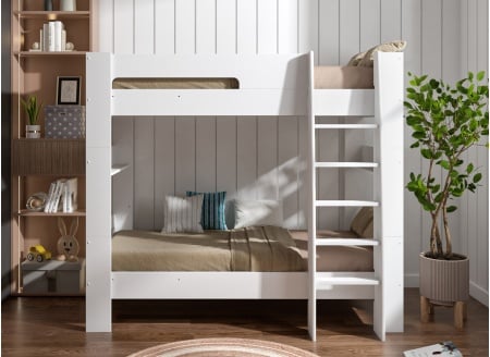 Lit superposé séparable 90x190 LUKA Blanc - 2