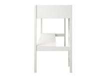 Lit mezzanine 90x200 avec bureau JUNE Blanc - 5