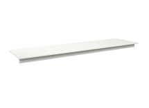 Lit mezzanine 90x200 avec bureau JUNE Blanc - 6