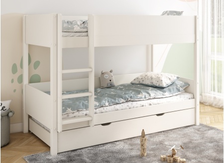 Cajón para litera JUNE - Blanco