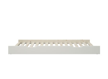 Tiroir gigogne 90x200 URBAN Blanc - 1