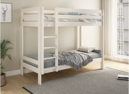 Lit superposé 90x200 TYPO Blanc - 2