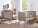 Chambre bébé duo ADELE Argile/Noyer - 1