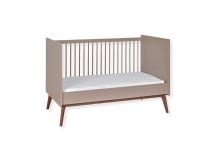 Lit enfant 70x140 ADELE Argile/Noyer - 3