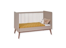 Lit enfant 70x140 ADELE Argile/Noyer - 4