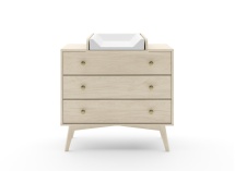 Commode 3 tiroirs LINE – Bois - 6