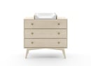 Commode 3 tiroirs LINE – Bois - 6