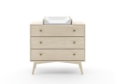 Commode 3 tiroirs LINE – Bois - 6