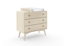 Chambre bébé duo LINE – Bois - 9