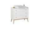 Plan à langer pour commode ADELE - Blanc - 2