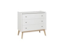 Chambre bébé complète ADELE - Blanc/Chêne - 11