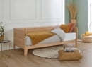 Lit banquette extensible 90x200 EMILE - Hêtre massif - 2