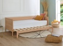 Lit banquette extensible 90x200 EMILE - Hêtre massif - 5