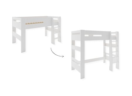 Kit évolution mezzanine LUKA - Blanc - 1