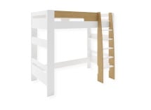 Kit évolution lit superposé LUKA - Blanc & Bois - 4