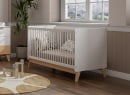 Chambre bébé complète HAXO - Blanc/Pin  - 2